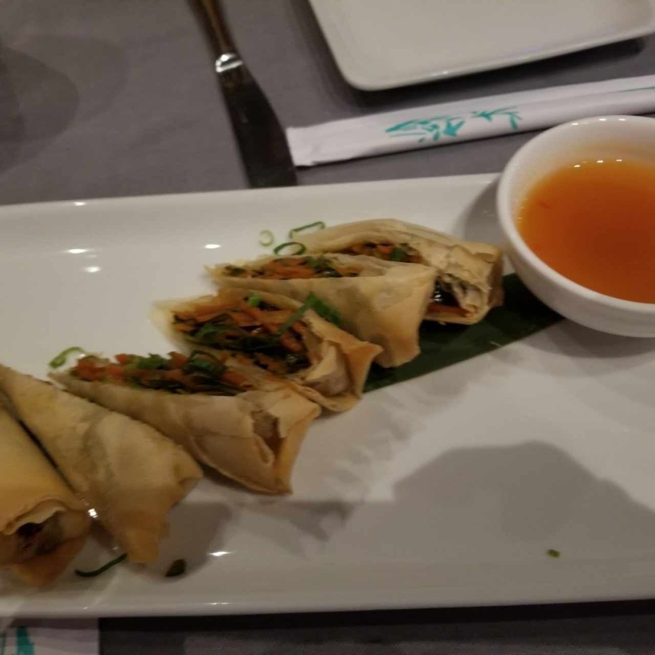 Spring rolls de vegetales