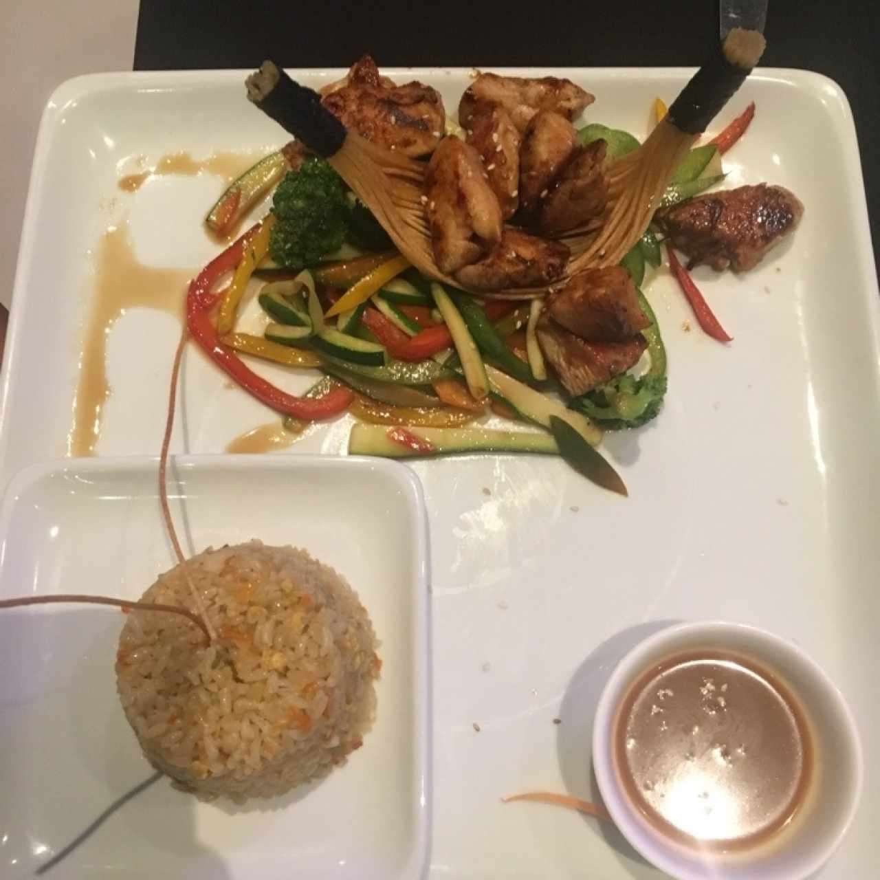 Platos fuertes - Teriyaki o teppanyaki