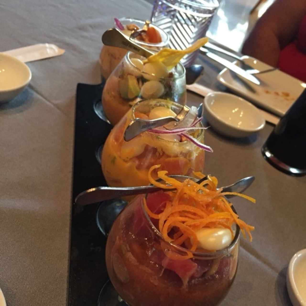 Degustación de ceviches