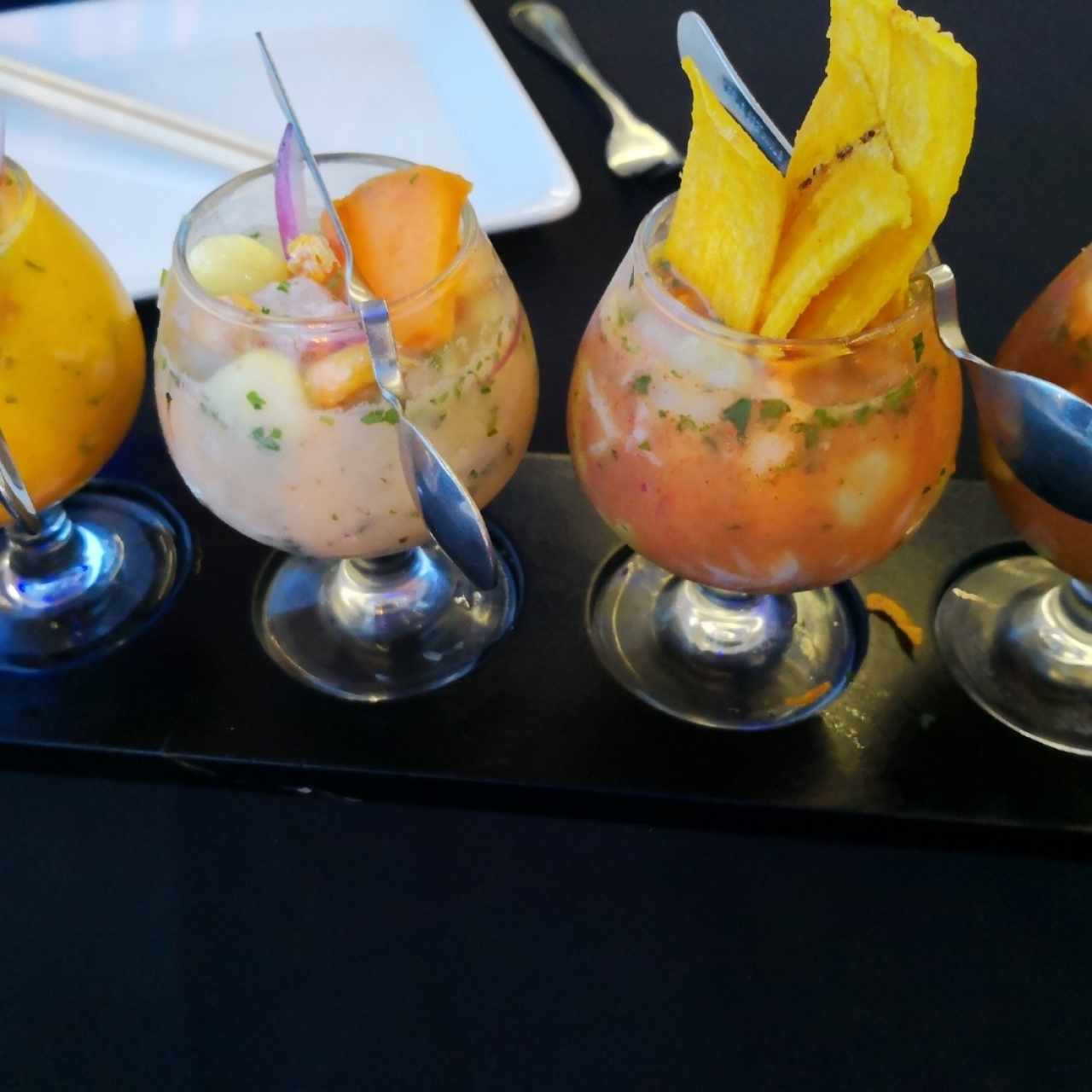 Degustación de ceviches