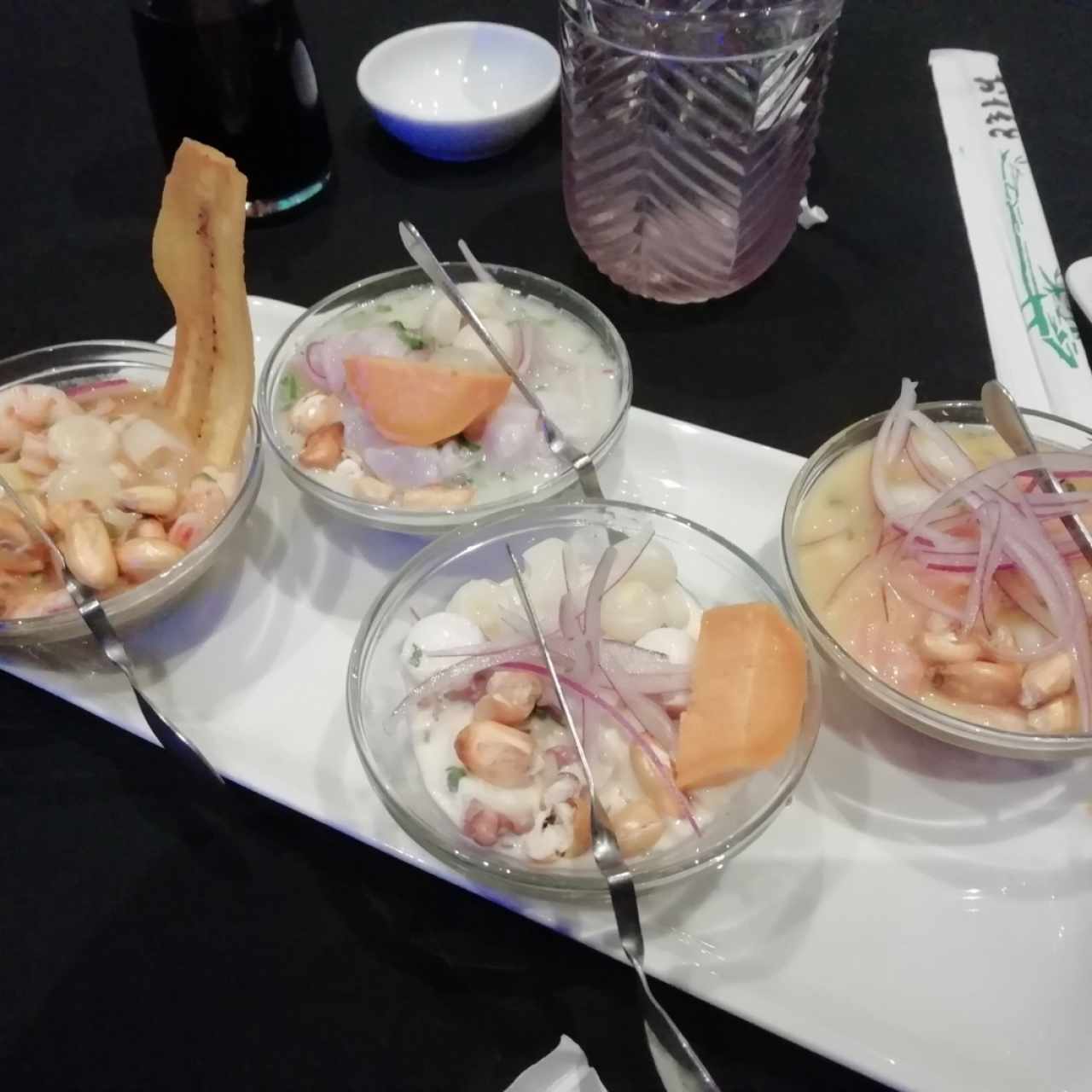 Degustación de ceviches