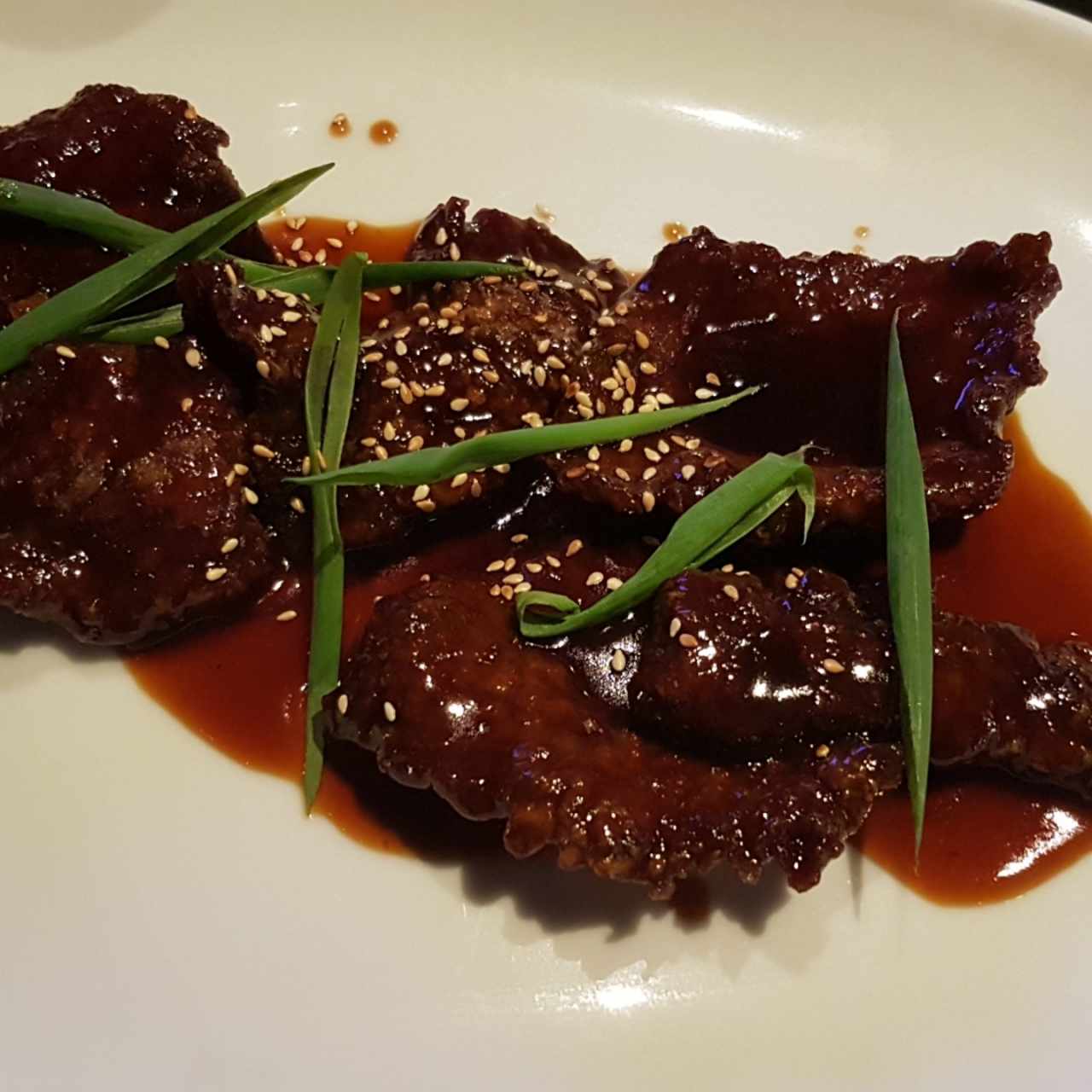 Platos fuertes - ZK Mongolian beef