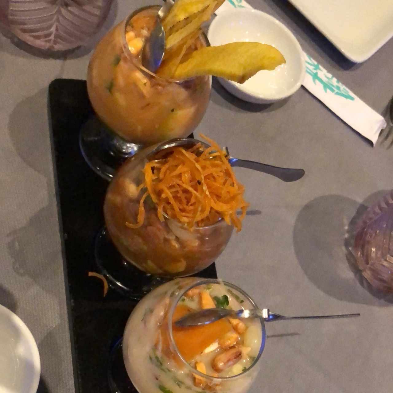 Degustación de ceviches