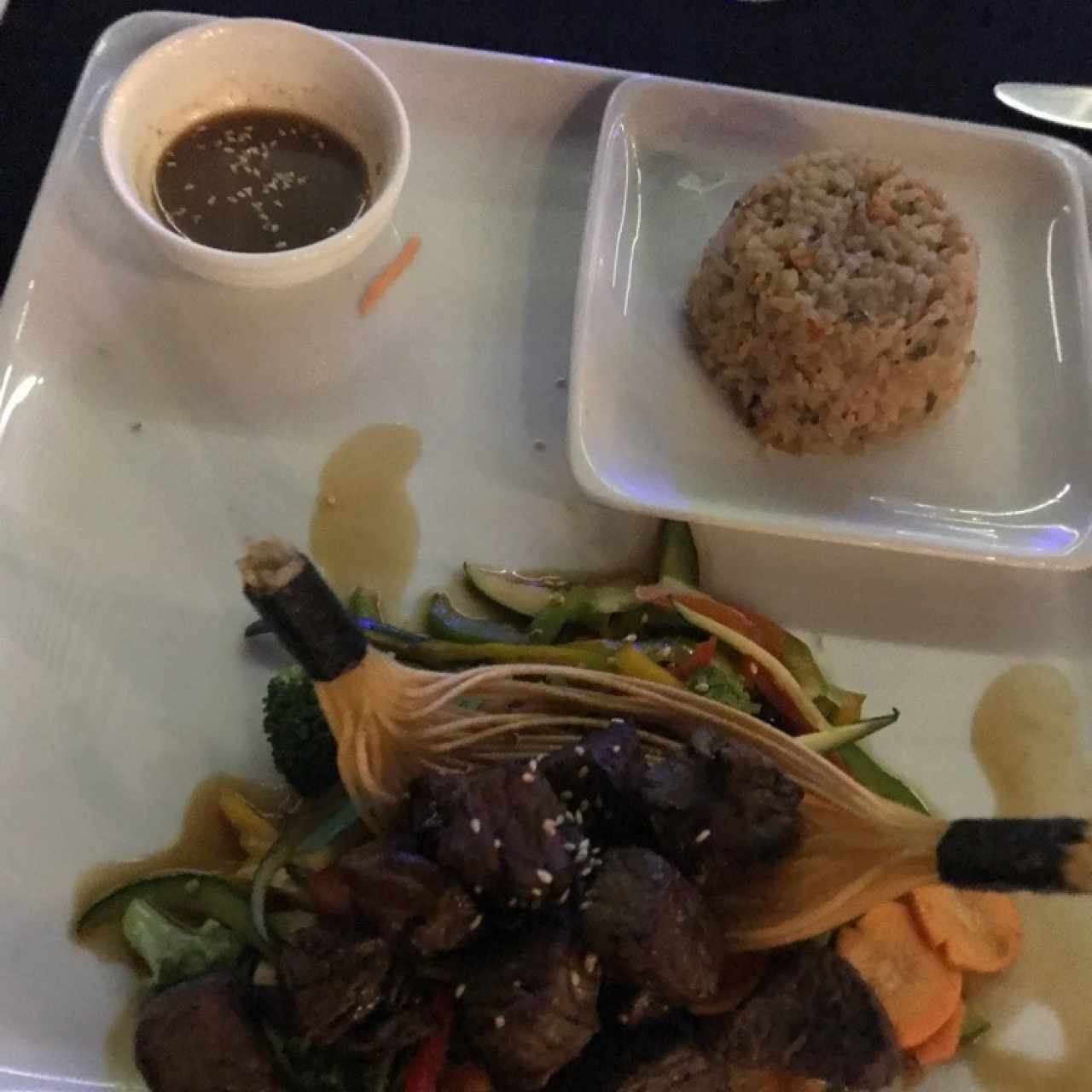 Platos fuertes - Teriyaki o teppanyaki