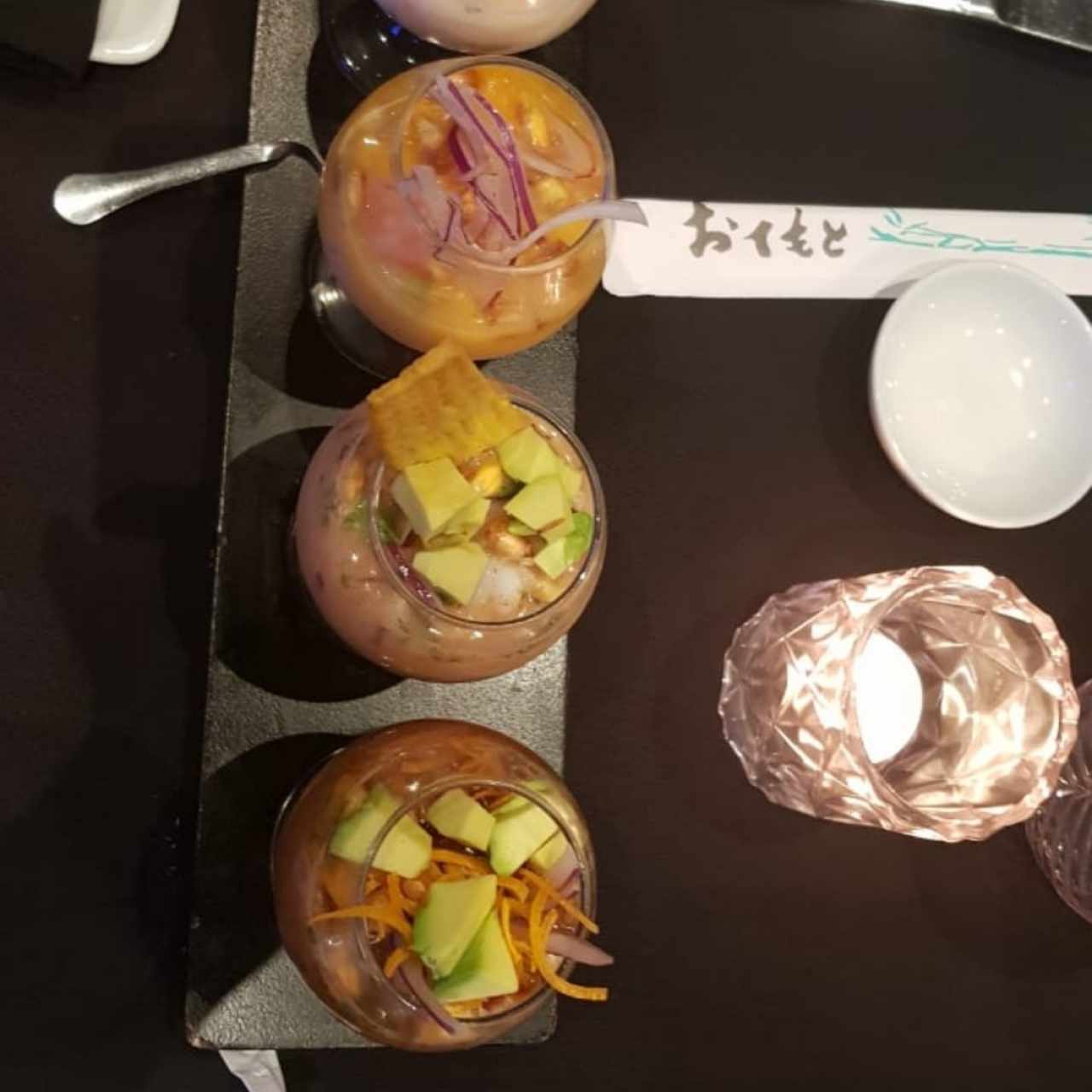 Degustación de ceviches