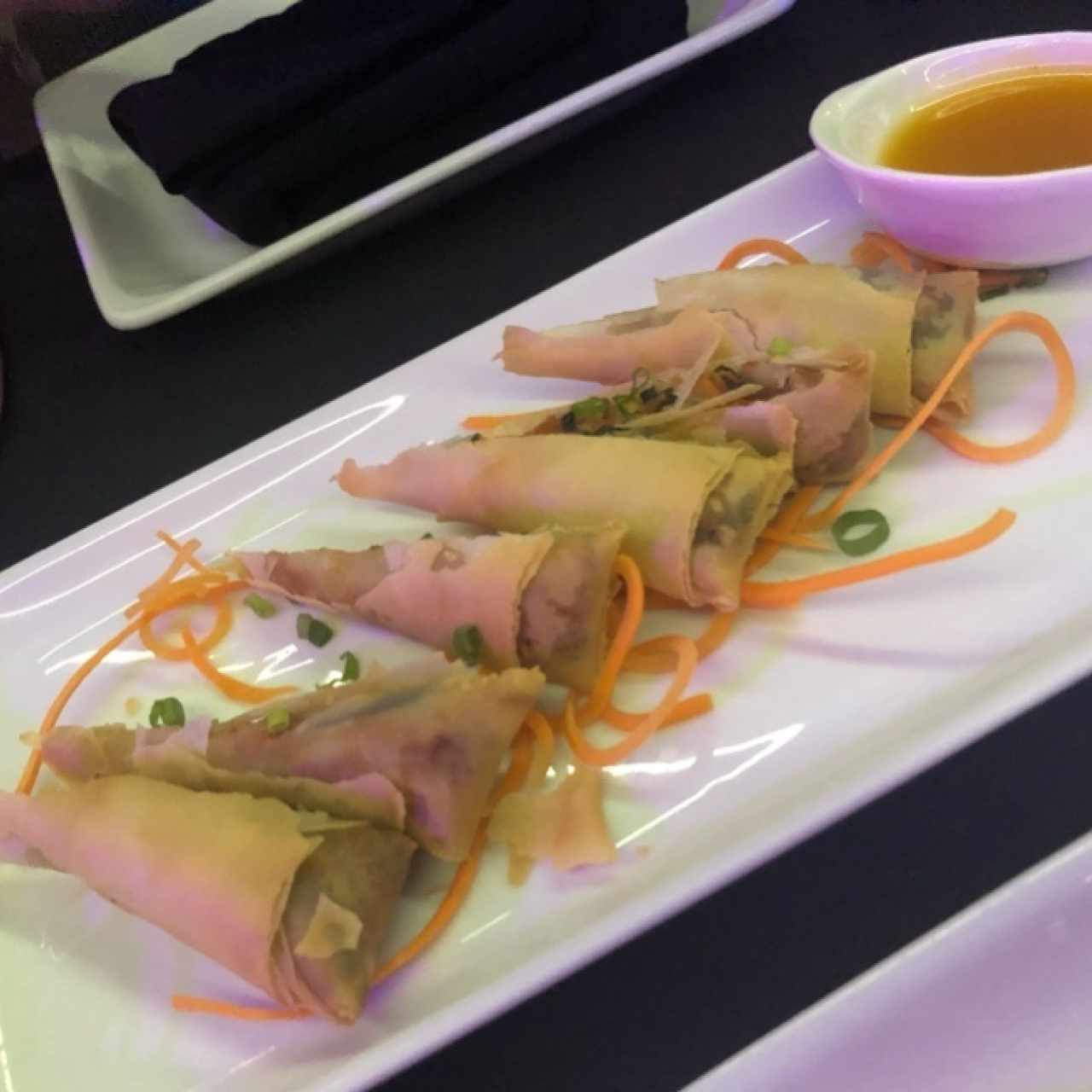 Spring rolls de pollo