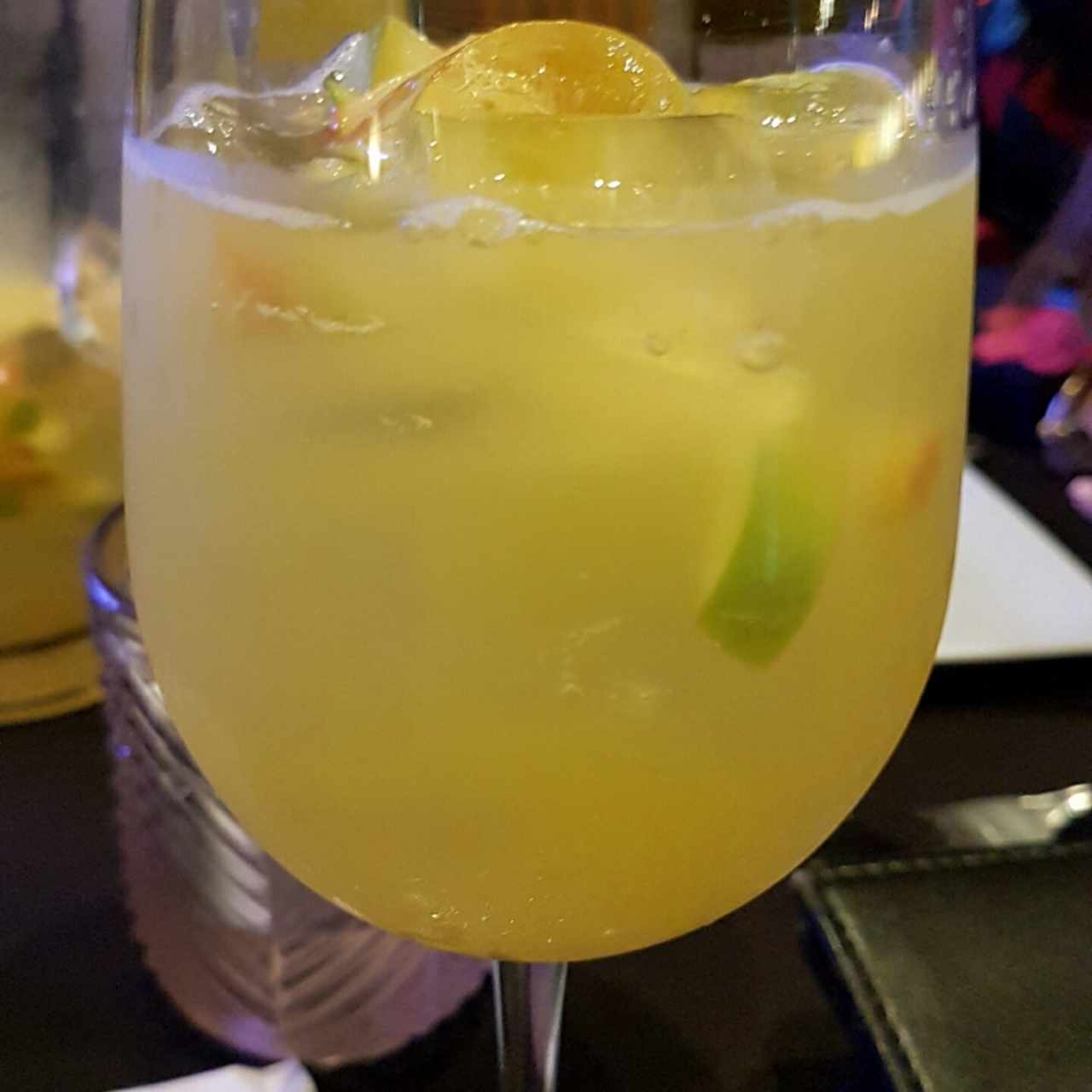 sangria de vino Blanco