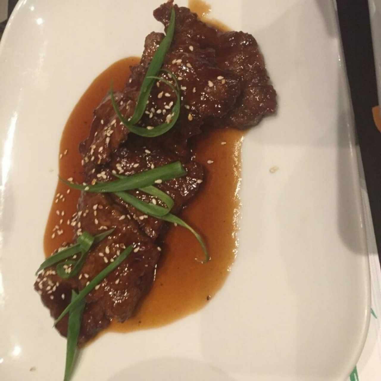 Platos fuertes - ZK Mongolian beef