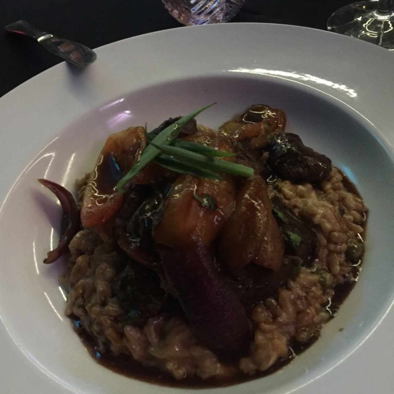 Risotto de lomo saltado