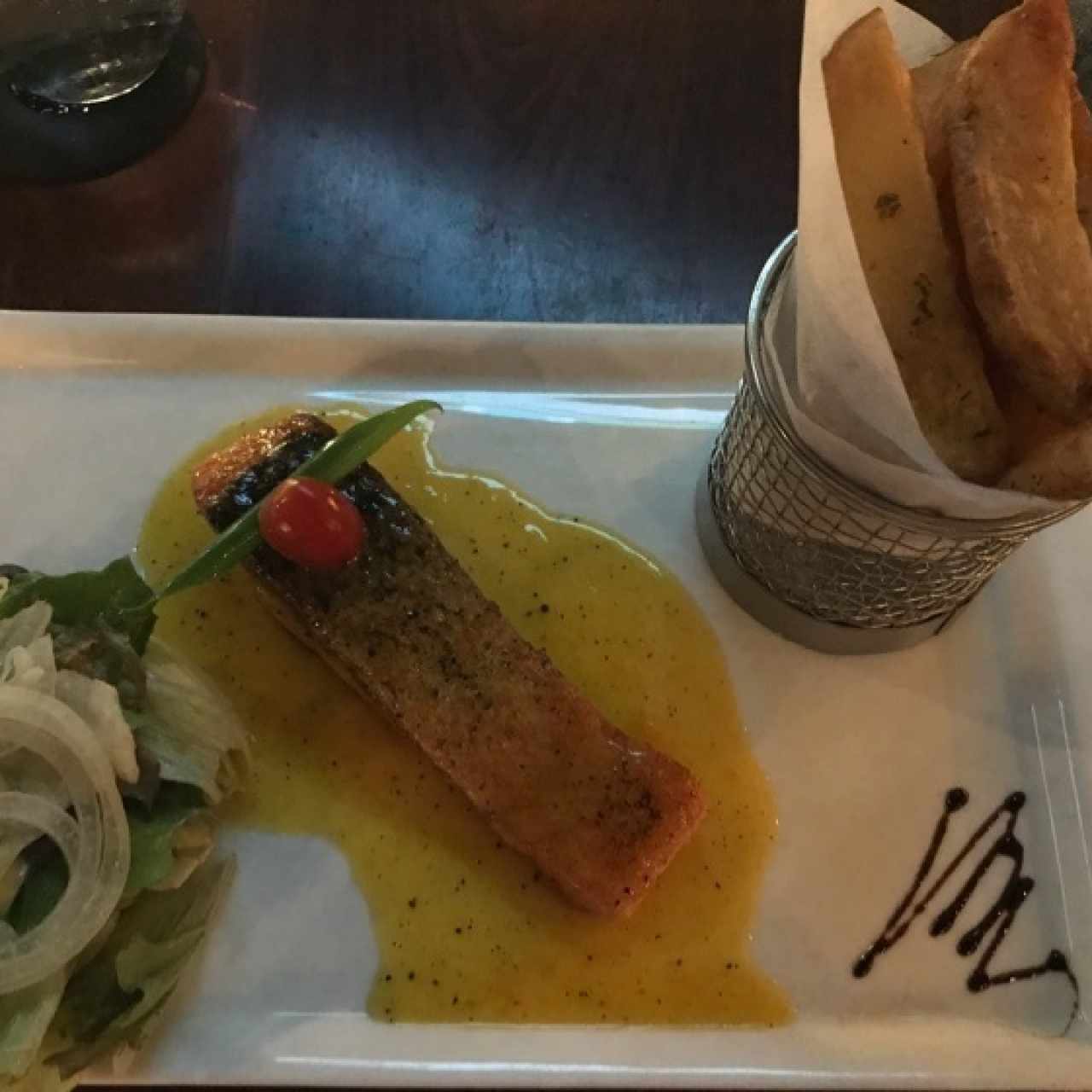 salmon con maracuya 