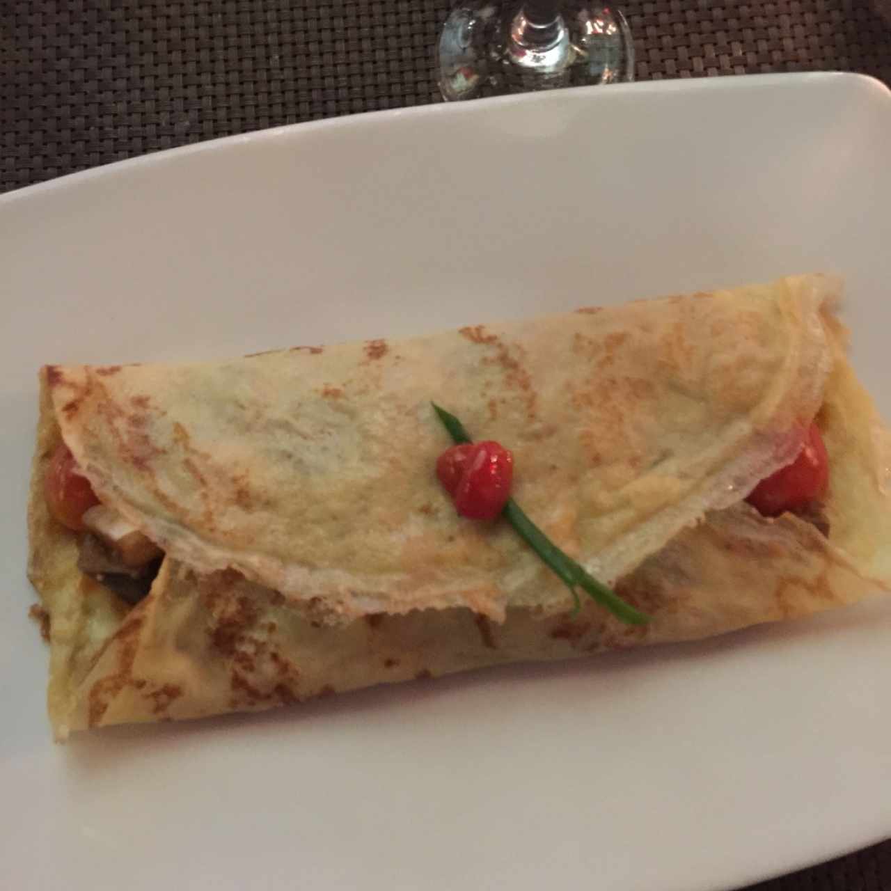 crepe vegetariano