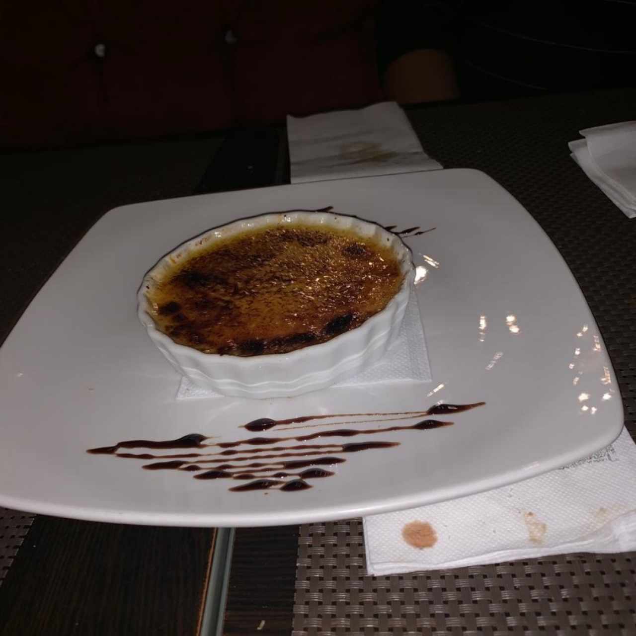 Créme Brulée au Cointreau