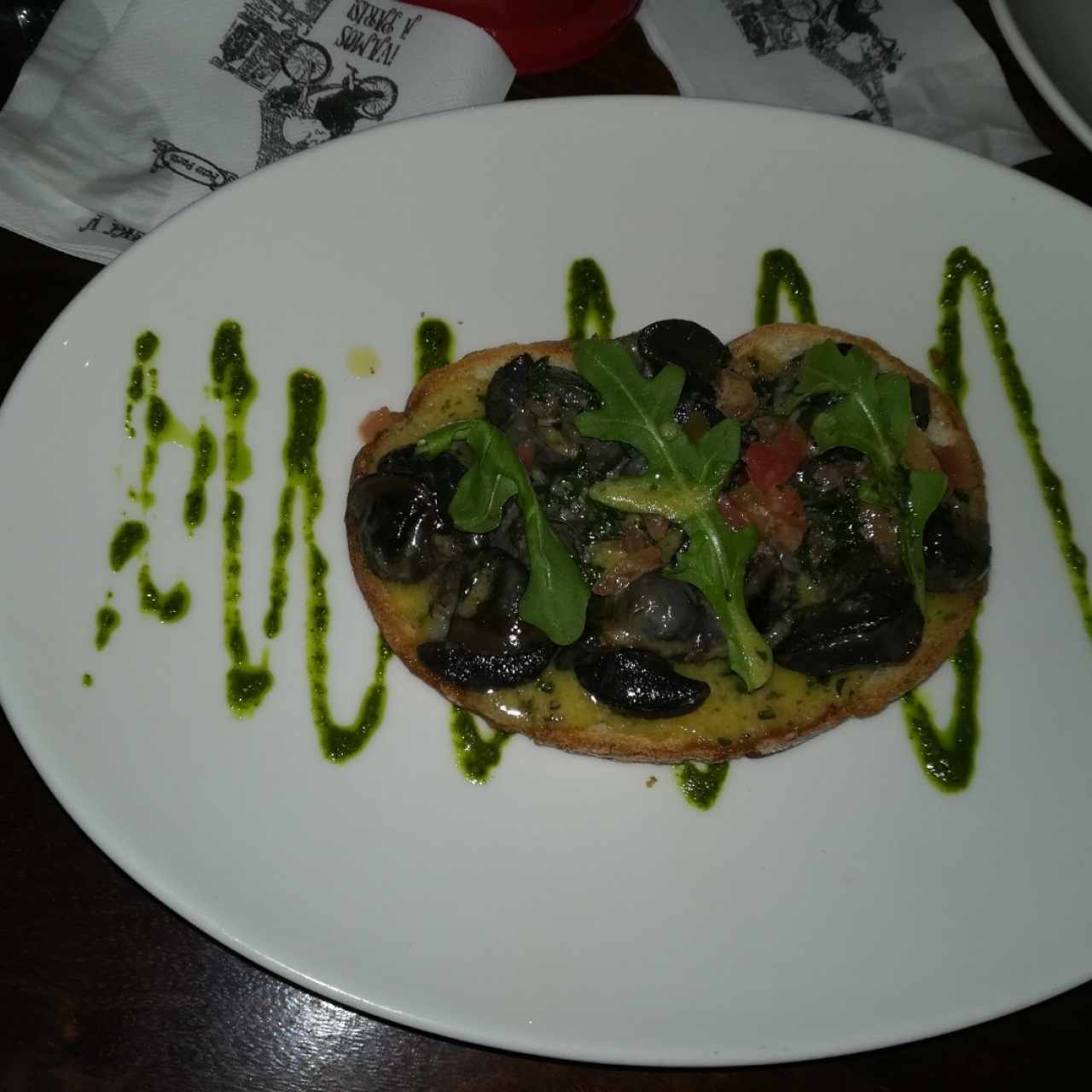 brochetas de escargot