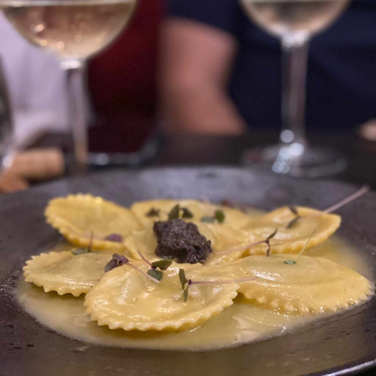 ravioli de trufa