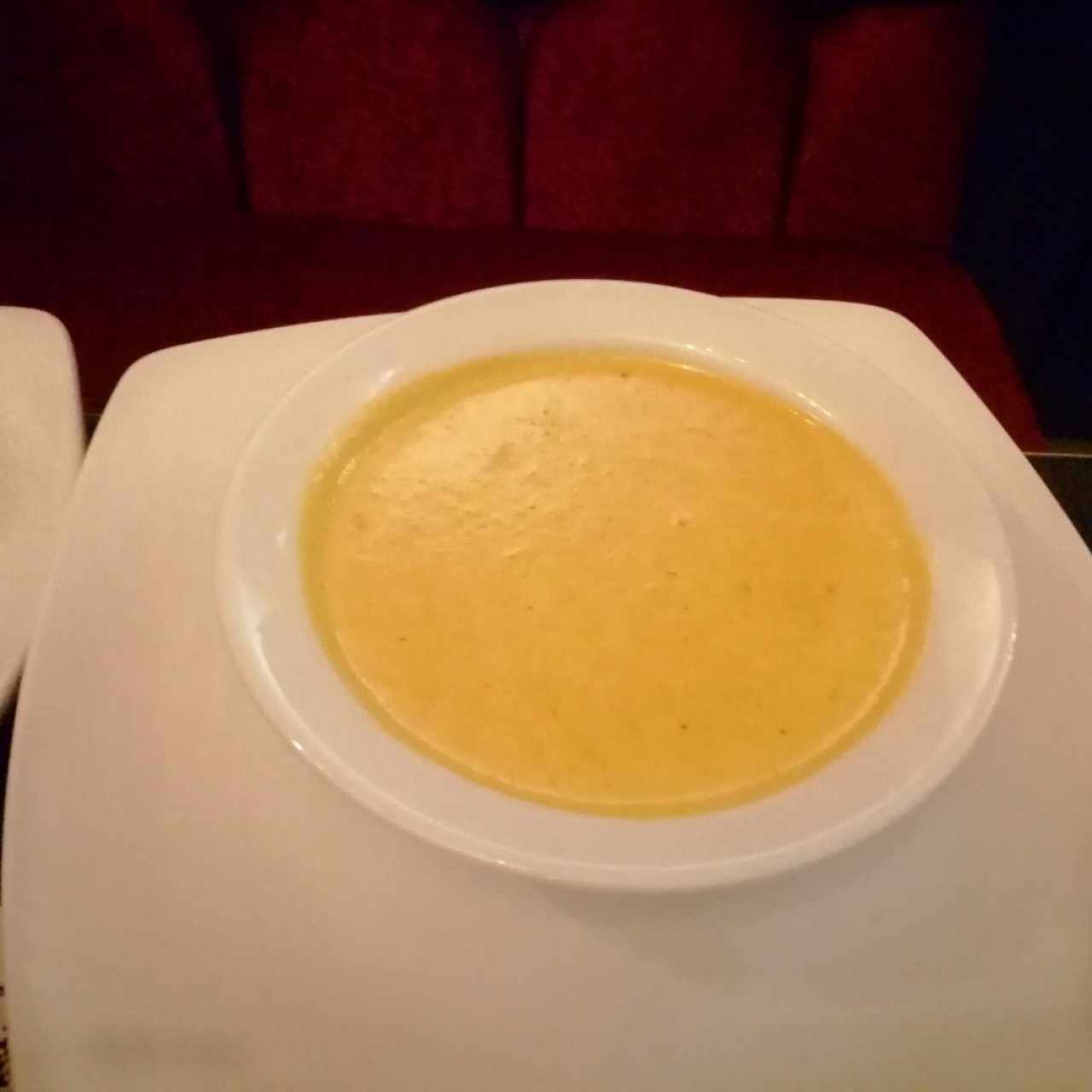 Crema de zapallo