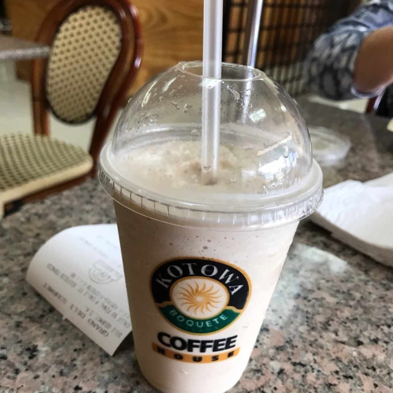 Frappé de Avellana con Café