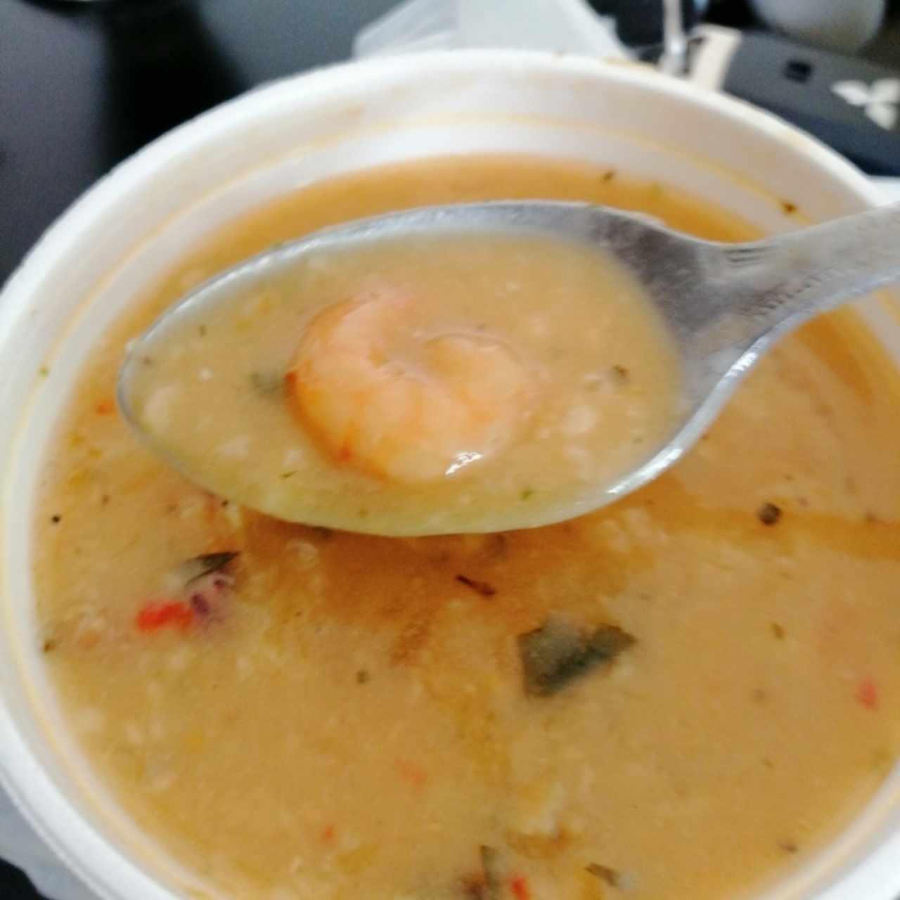 guacho de mariscos