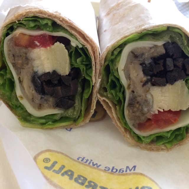 Wrap vegetariano