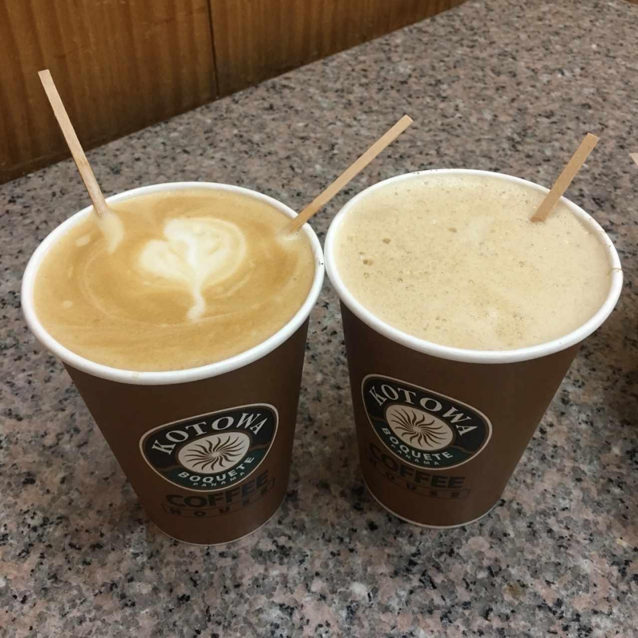 capuccino y latte