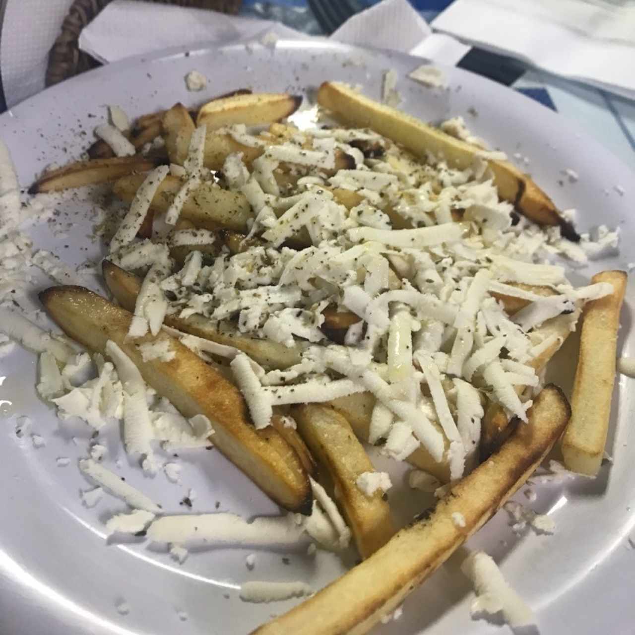 papas asadas con queso feta 