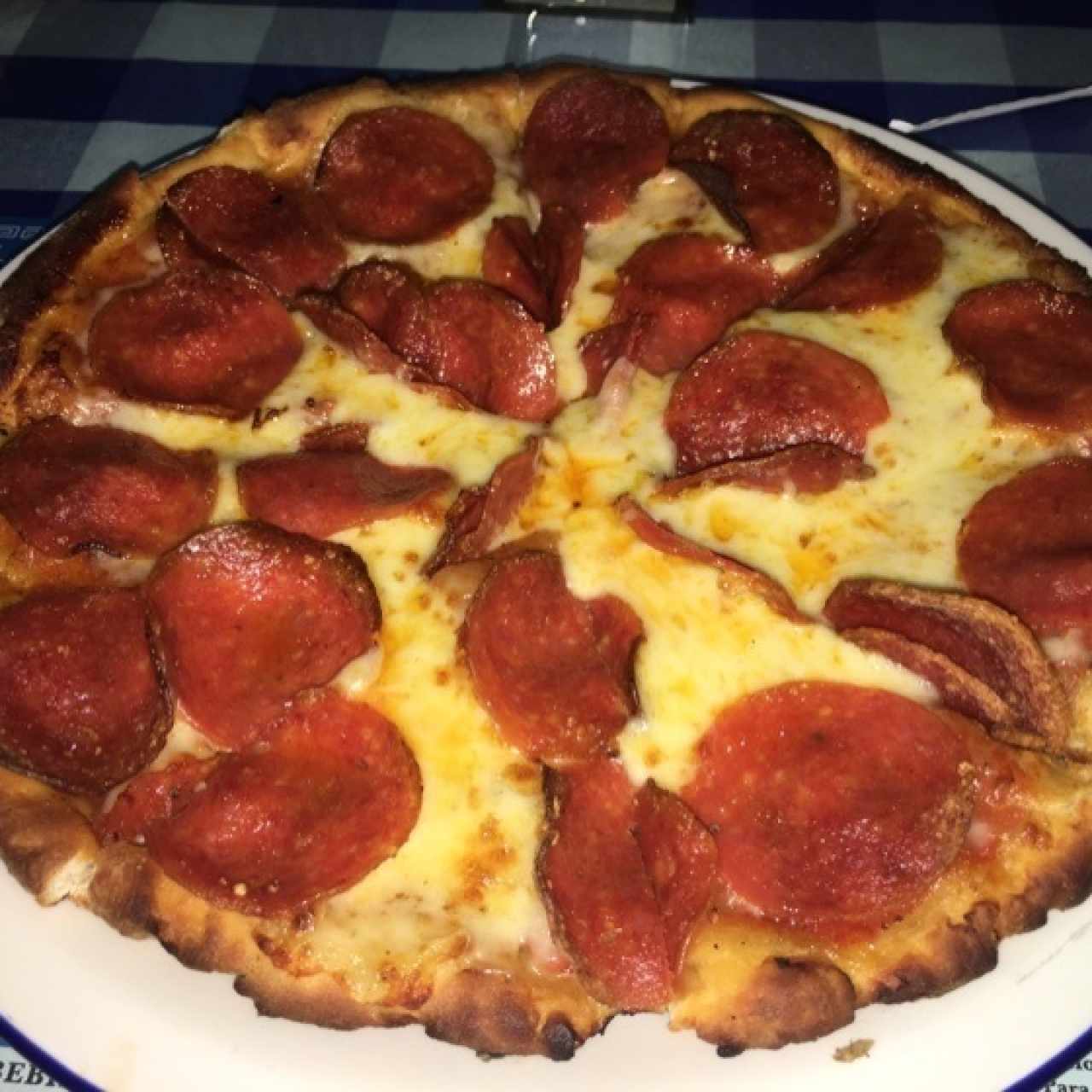 pizza de peperonni