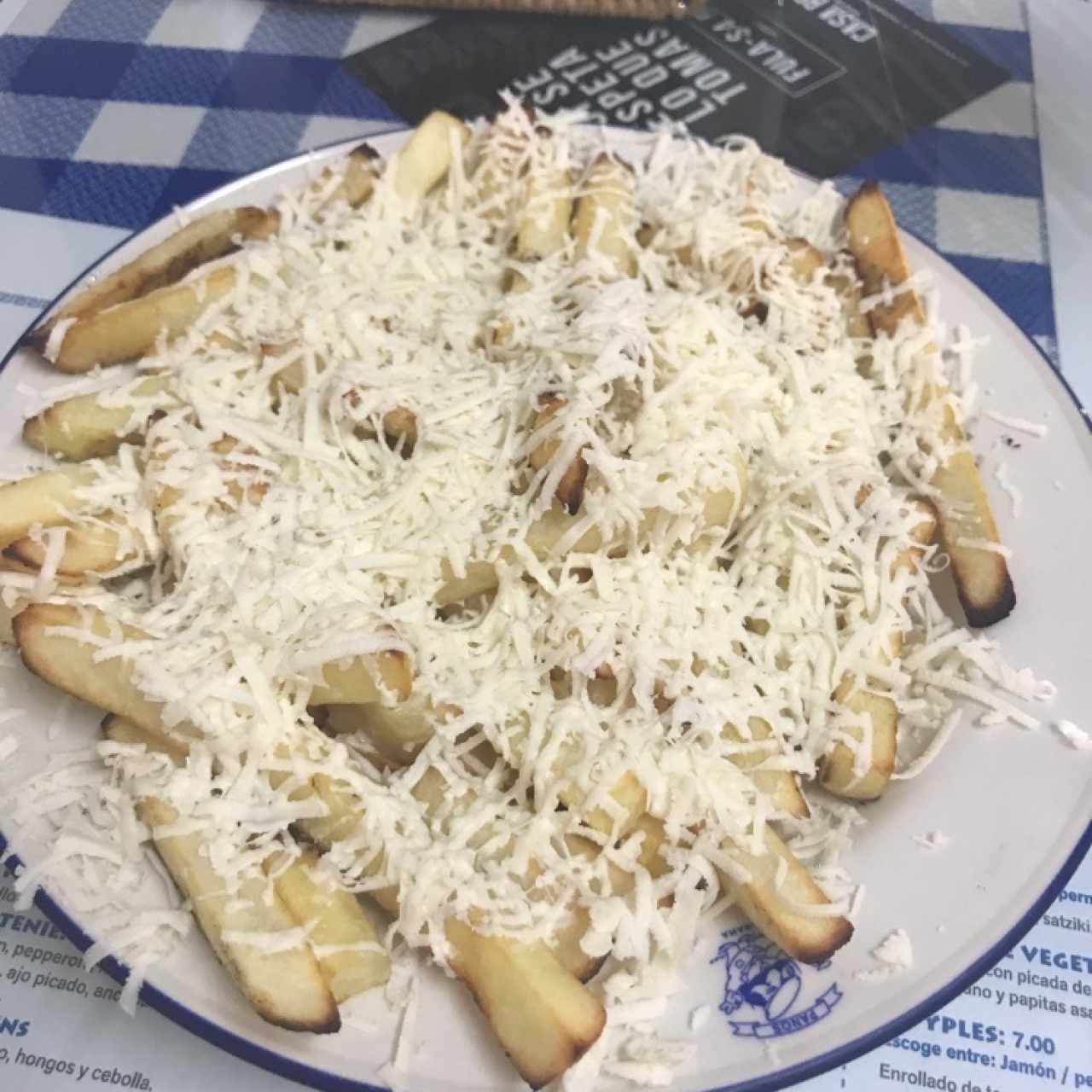 Papas asadas con queso feta