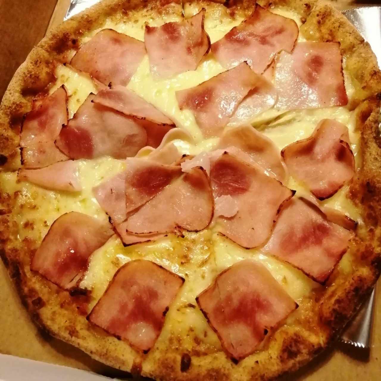 Pizza de jamon