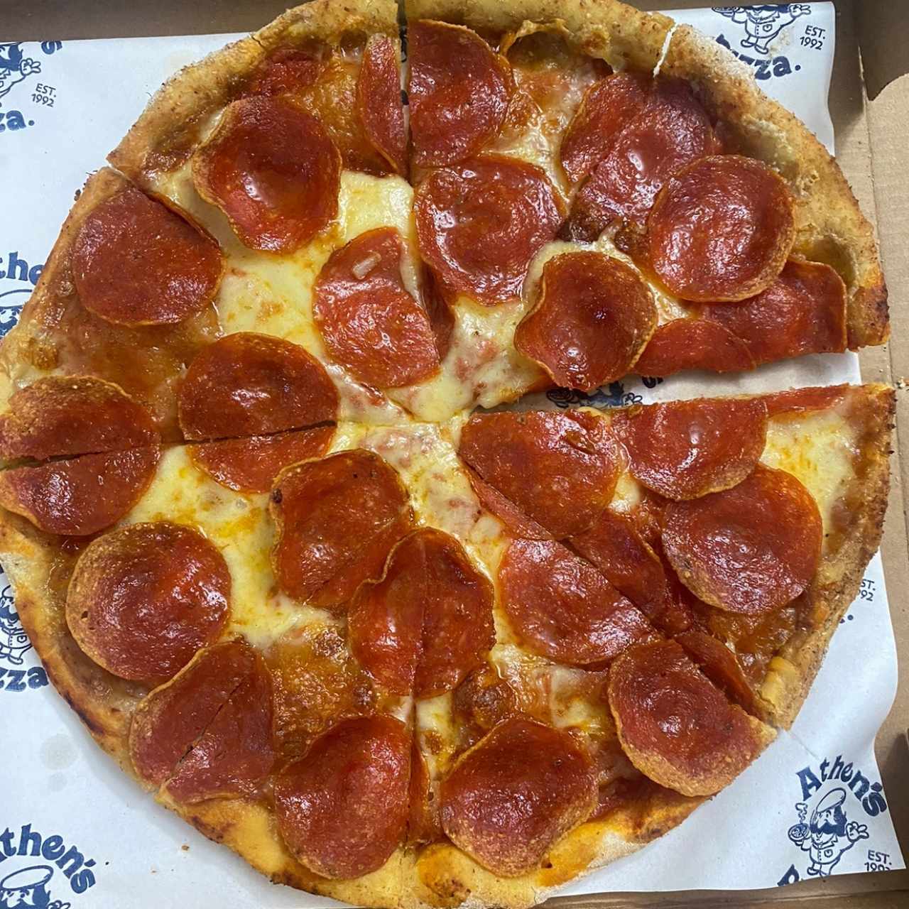 Pizza pepperoni