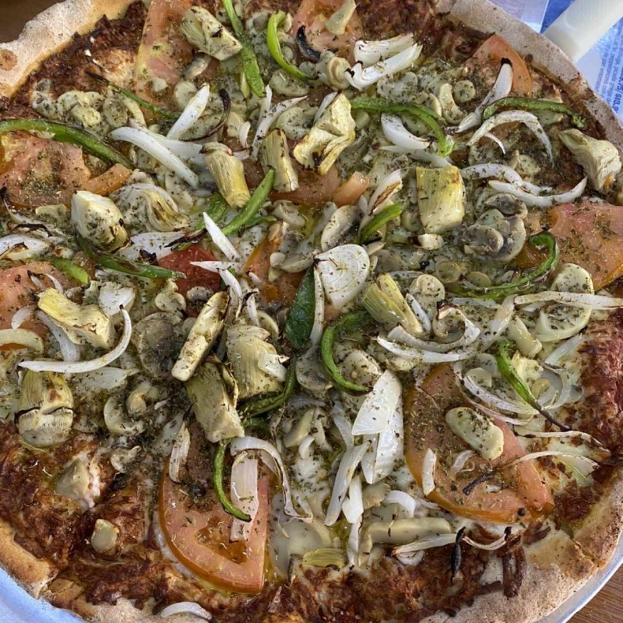 Pizza vegetariana 