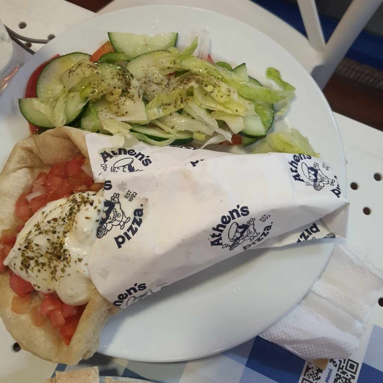 gyros de pollo