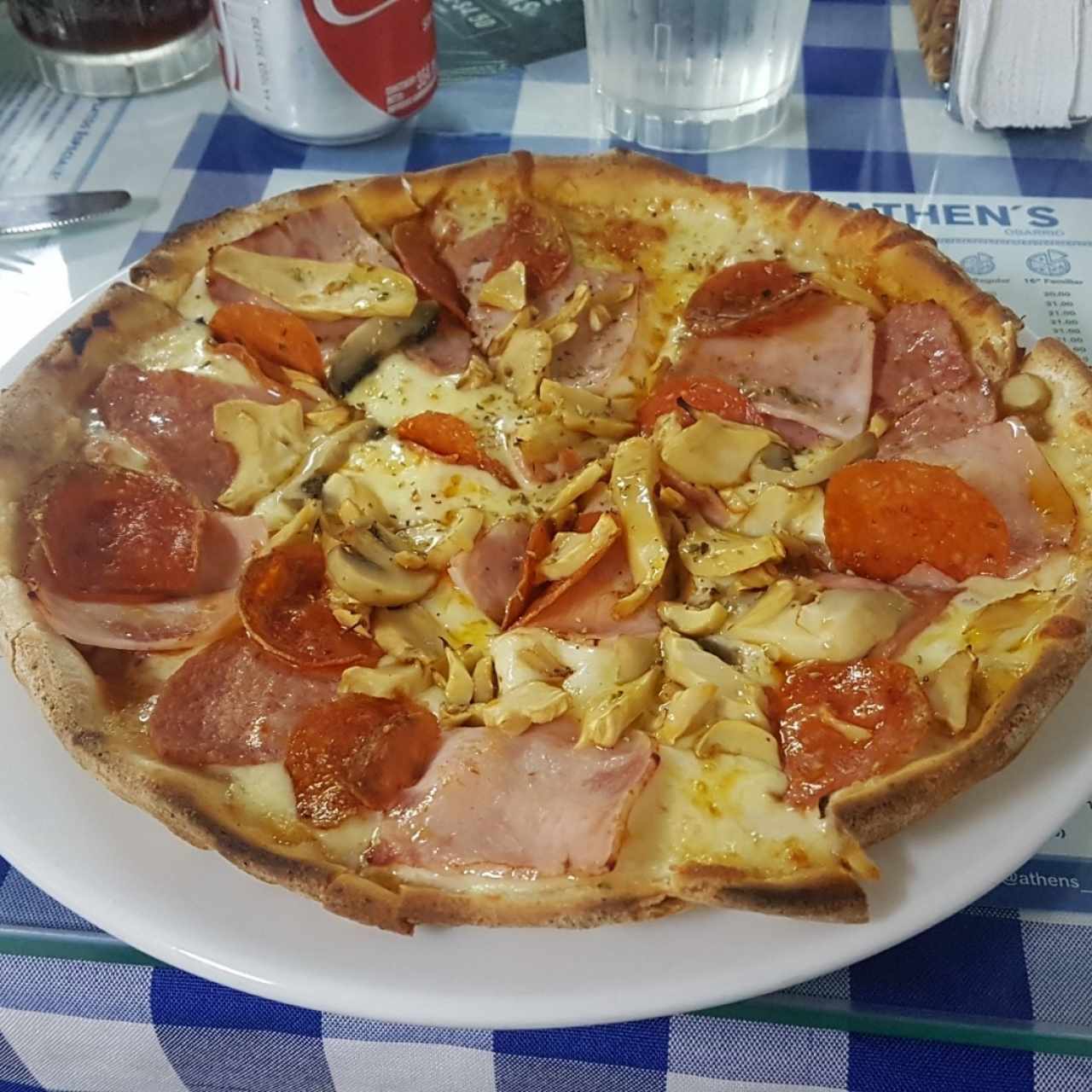 pizza combinación