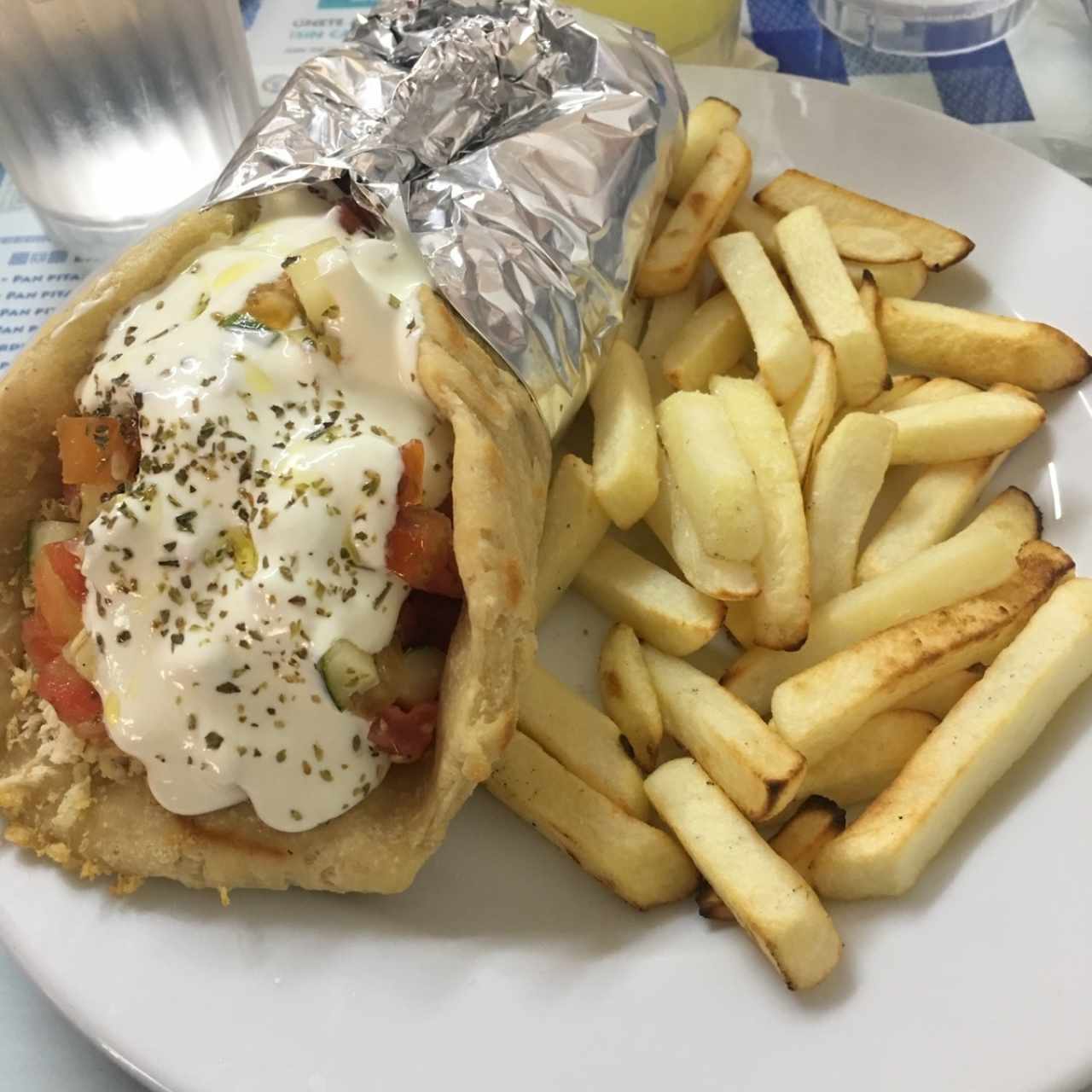 Gyro de pollo