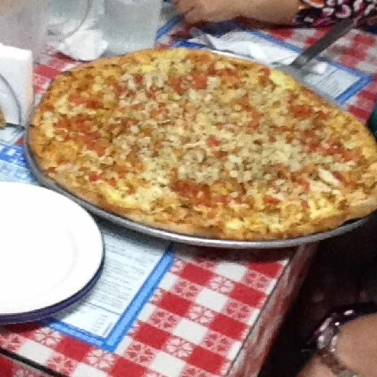 Pizza de pollo