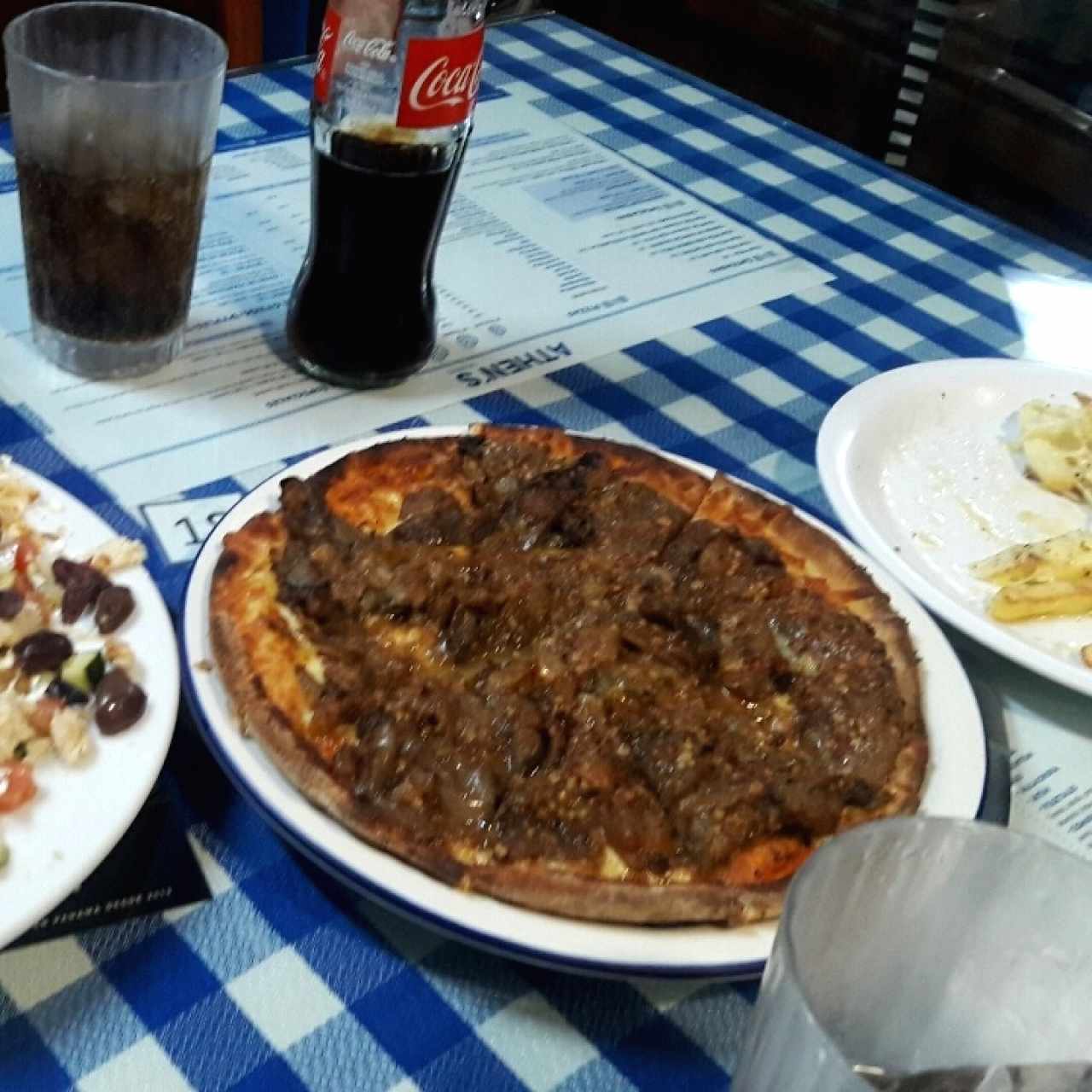 pizza de berengena