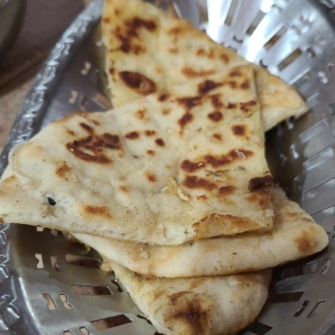 Plain Naan Or Onion Naan