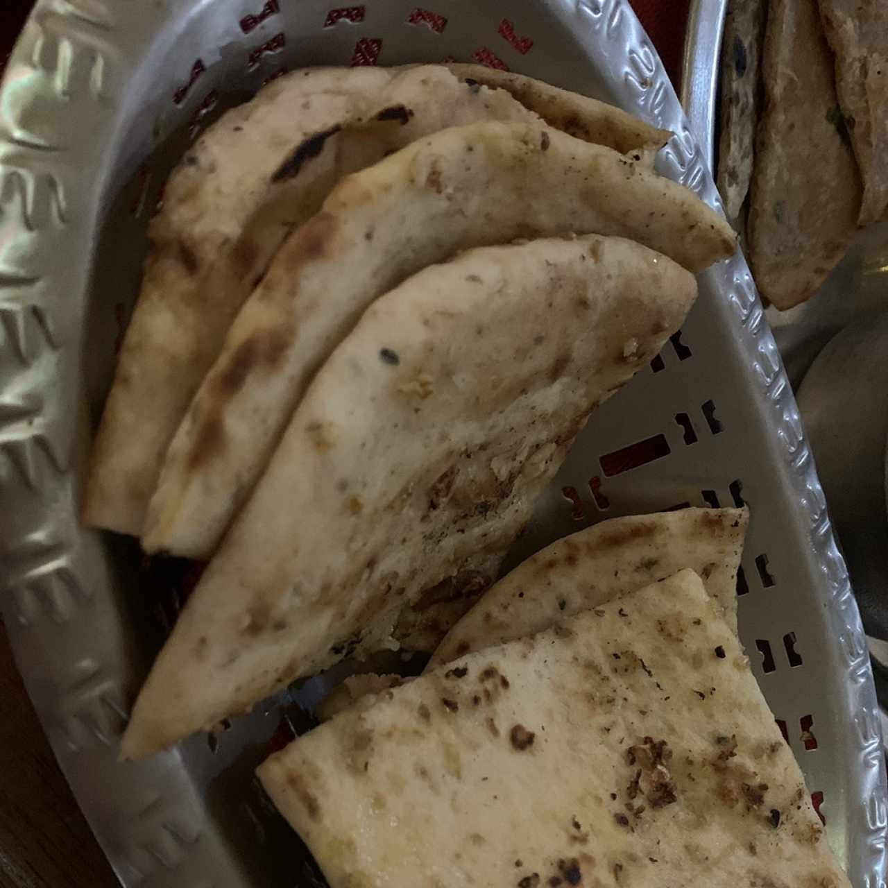 Indian Breads - Garlic Naan