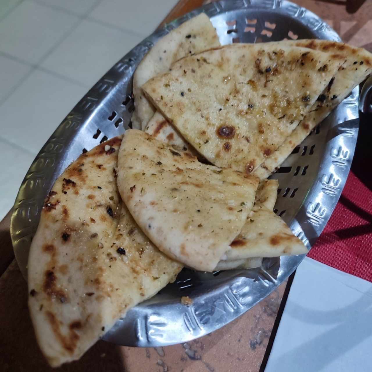 Indian Breads - Garlic Naan