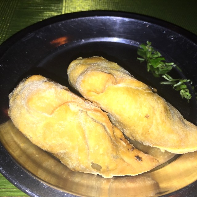 Samosas de cordero