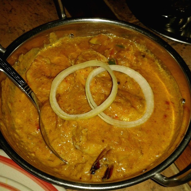 Jheenga shahi korma