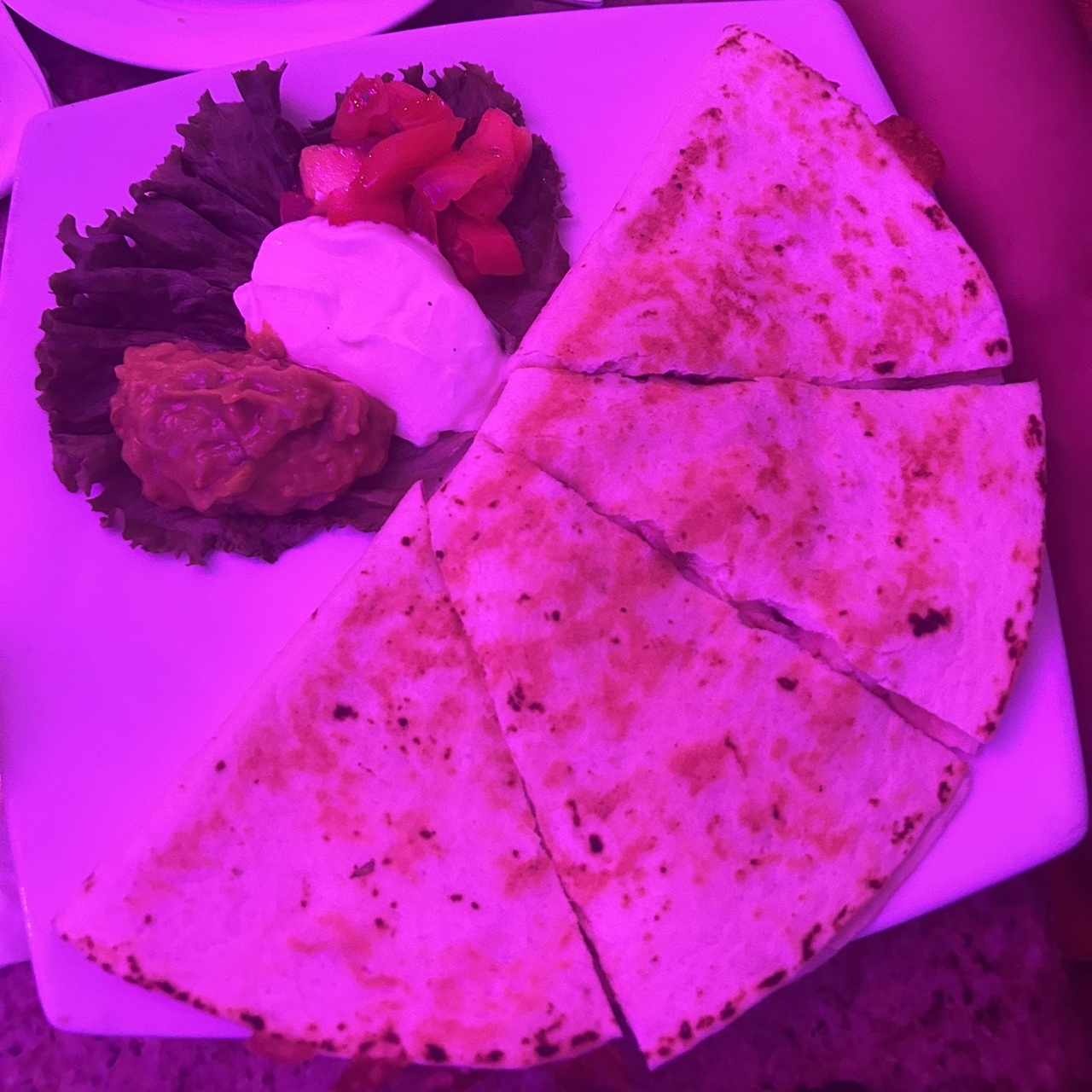 Quesadillas de Hongos y Pollo