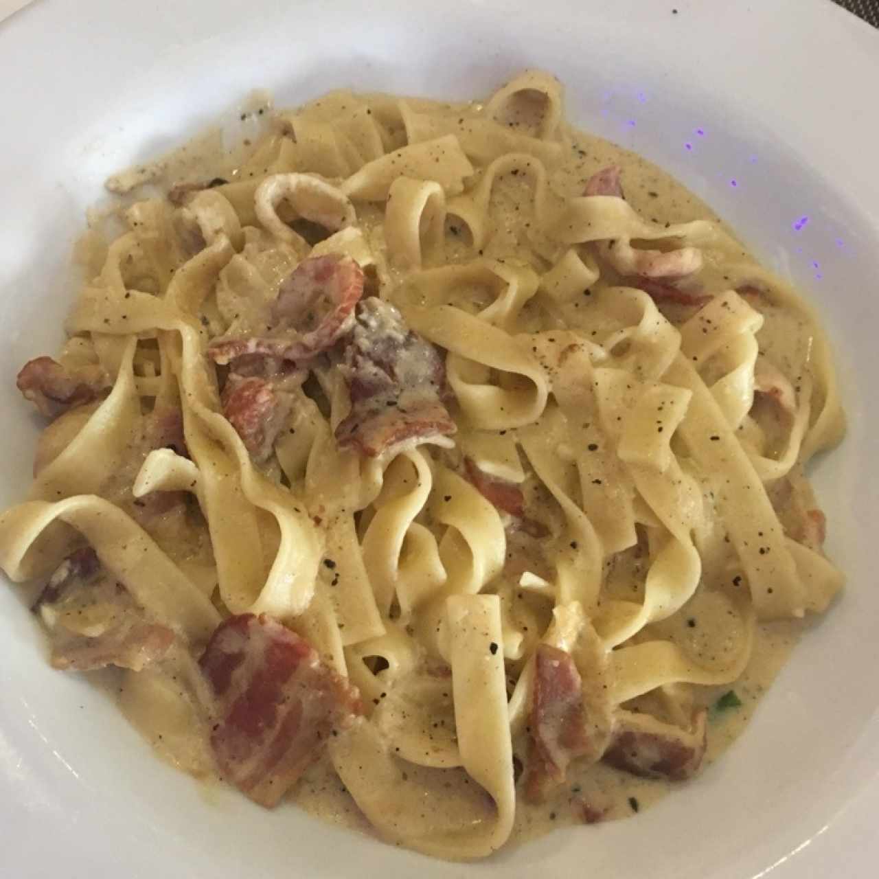 Fetuccini Carbonara Nostra