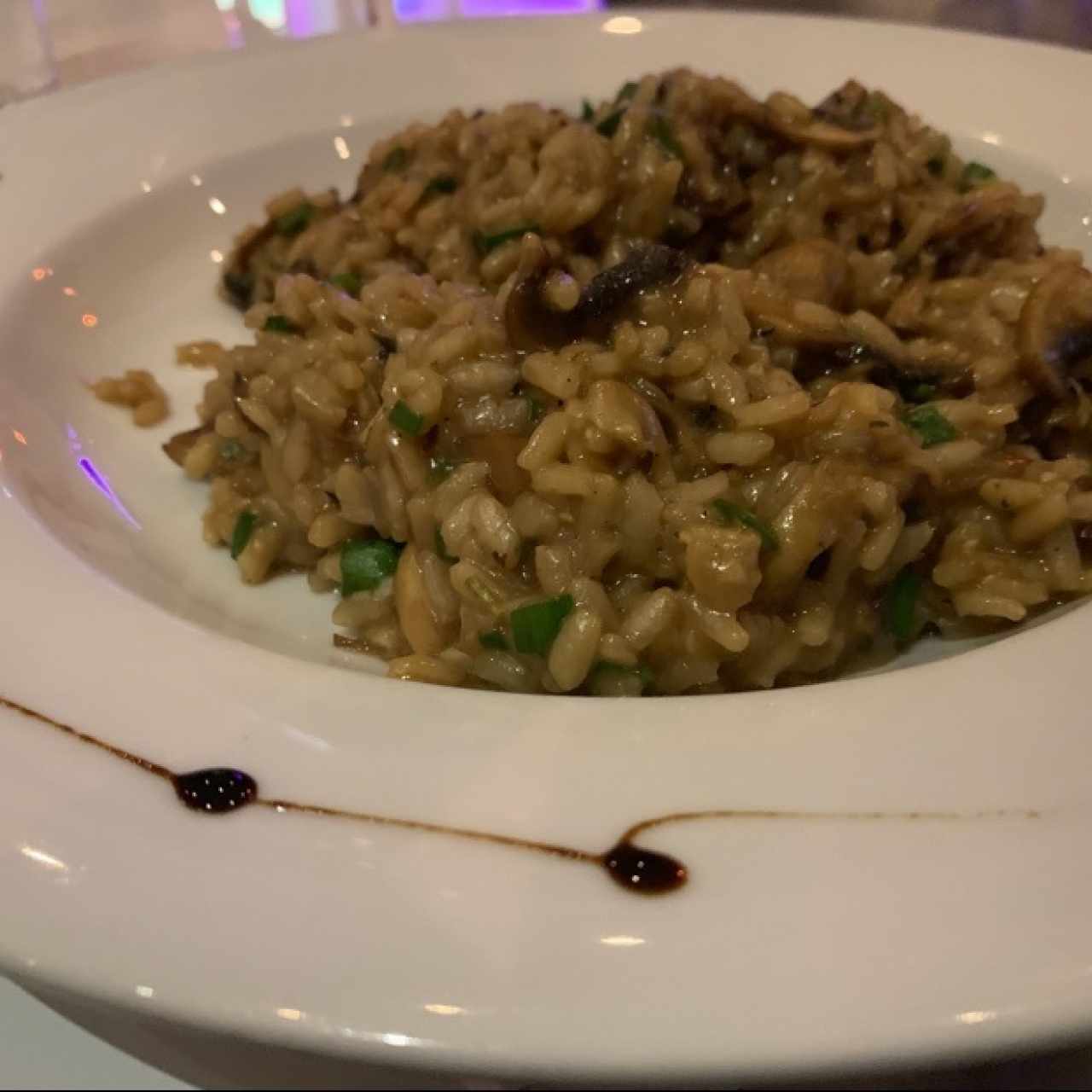 risotto de hongos