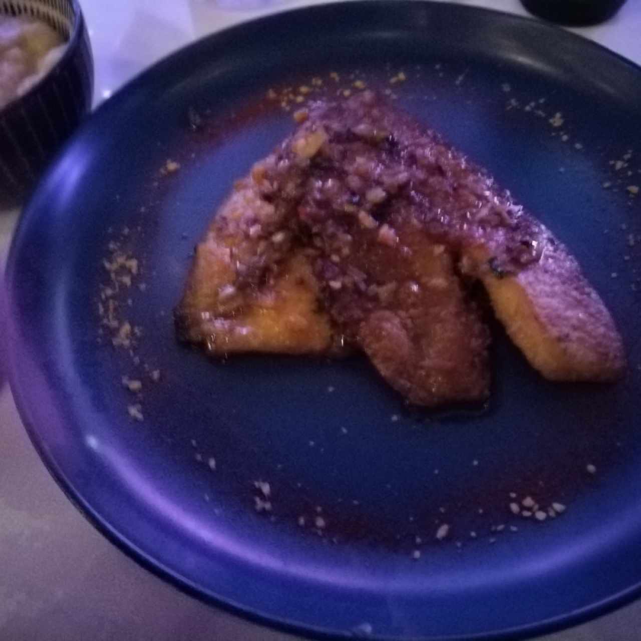 Filete de tilapia al ajillo