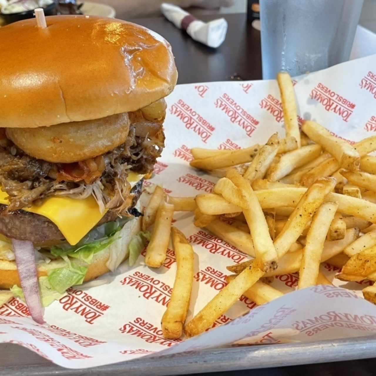 Oh my Baby Back Burger