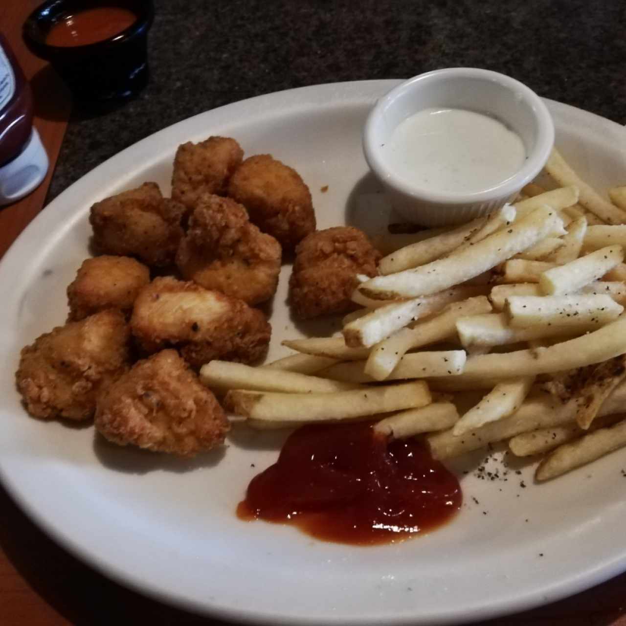 boneless & fries