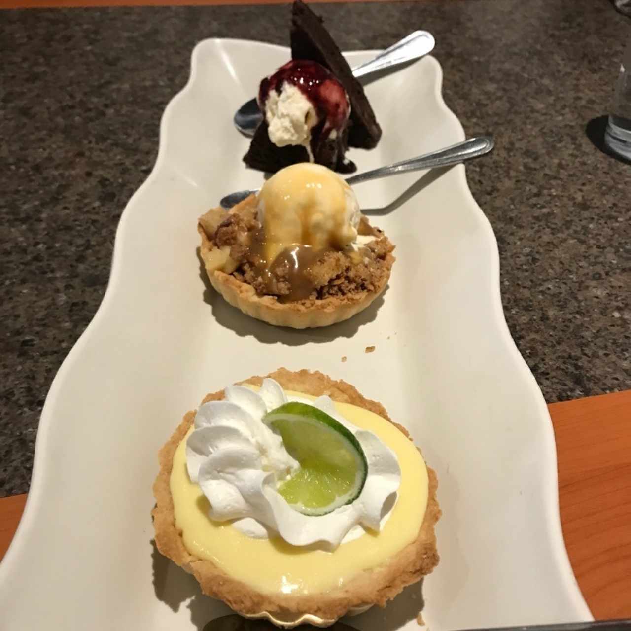 Tony’s Dessert Trio