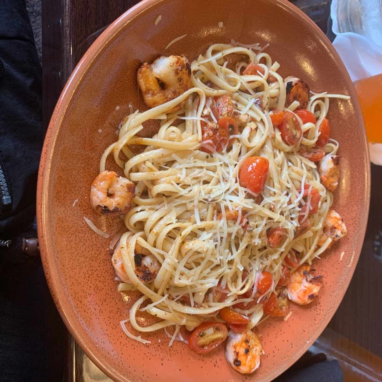 Grilled Shrimp Scampi Pasta