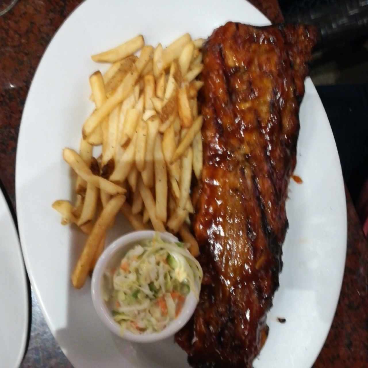 ribs con papas ( costillas)