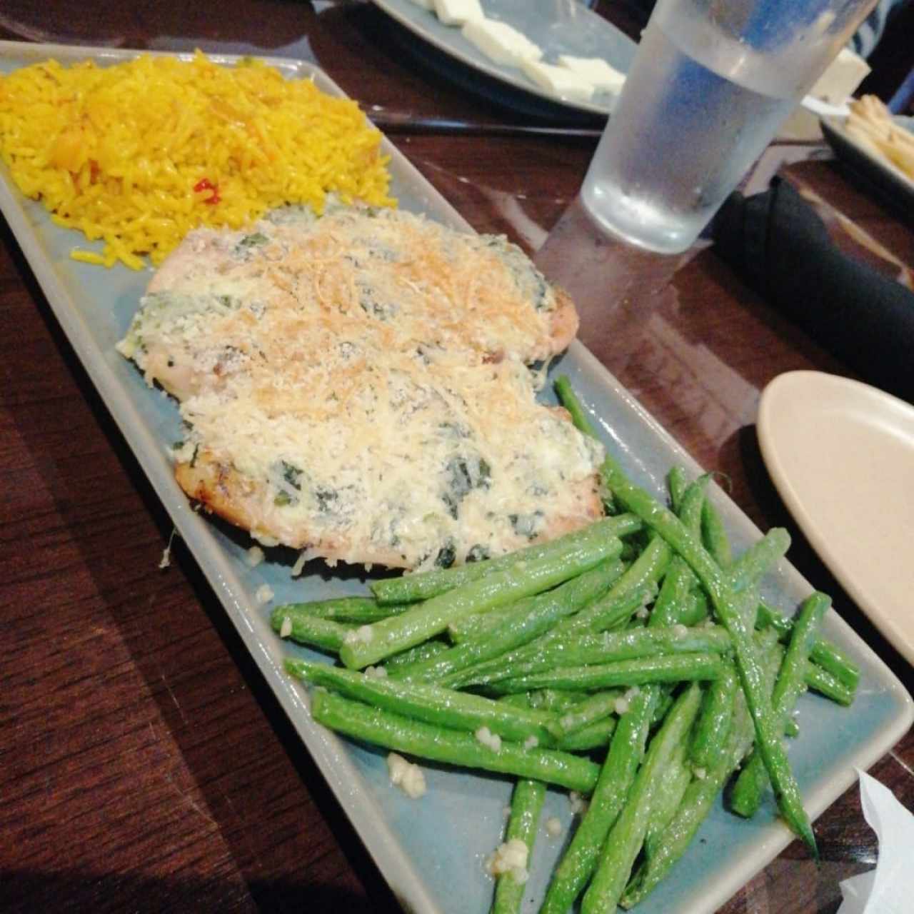 pechuga de pollo parmesano 