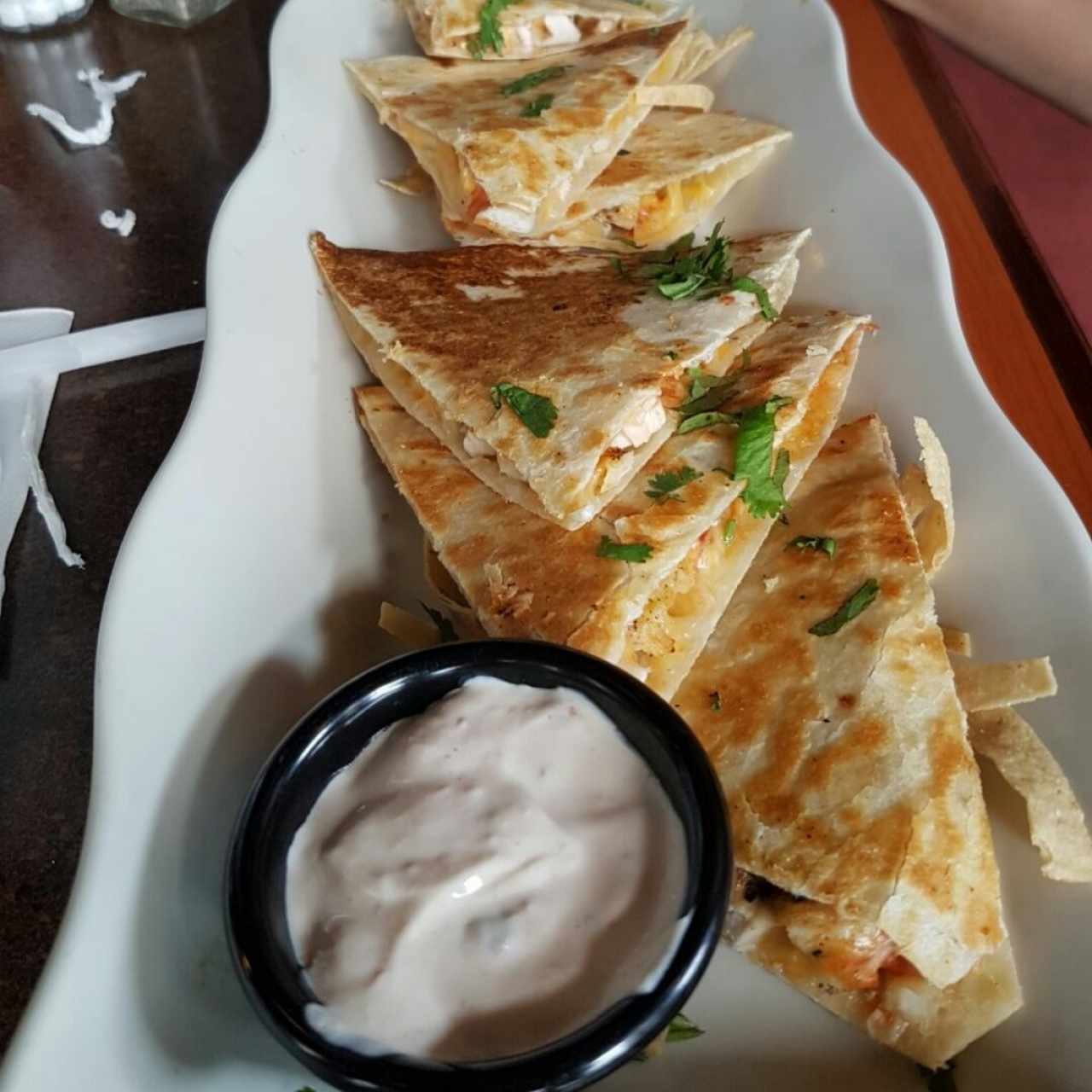 Quesadillas de pollo